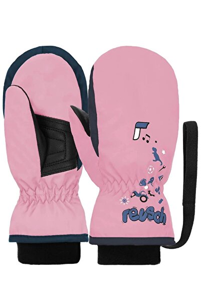 Reusch Mitten Kids Pink Ski Gloves