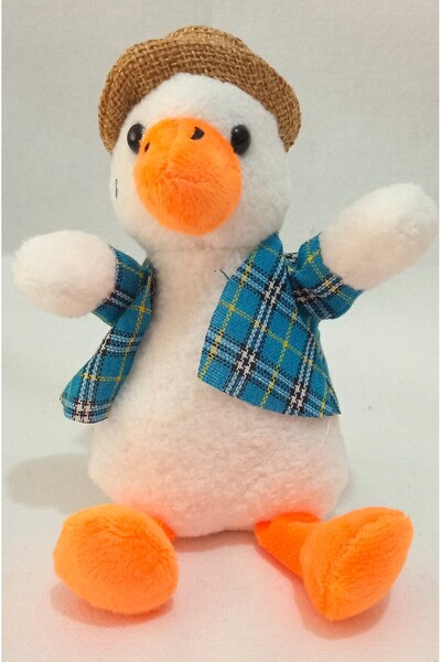 Pufline Cute Detective Duck Plush Duck Toy Accessory Bag Ornament