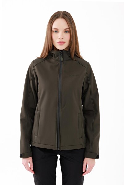 2AS Жіночий софтшелл-куртка Splint, колір хакі