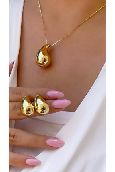 ElectraStore Luxury Gold Jewelry Set