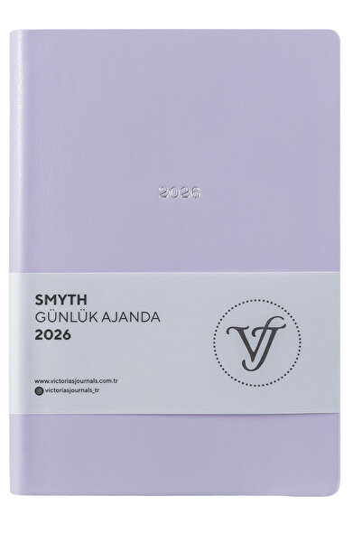 Victoria's Journals Smyth 2026 Günlük Ajanda A5 (14x21cm) Esnek Kapak Ivory 80 gr.