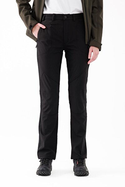 2AS Bosie İnce Softshell Kadın Pantolon Siyah