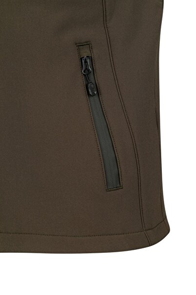 2AS SAMANA Softshell Unisex Yelek Haki