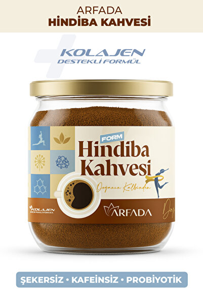 ARFADA Form Hindiba Kahvesi – 1 Aylık - Kolajen Destekli - Şekersiz - Katkısı...