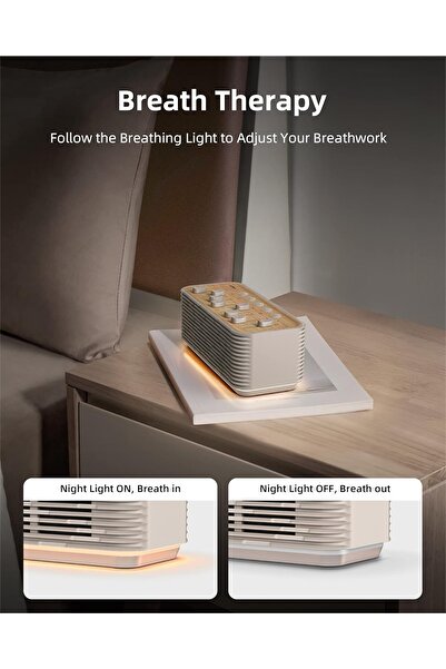 Generic ALOMAIRI Relaxation and Sleep Light Machine - Over 255 Sounds with Nightlight and Bluetooth