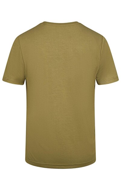 2AS Ανδρικό μπλουζάκι Winson Viloft με λαιμόκοψη σε πράσινο χρώμα