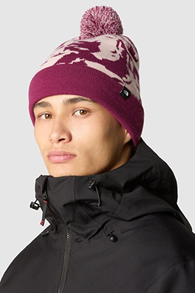 THE NORTH FACE Ski Tuke Beret Claret Red