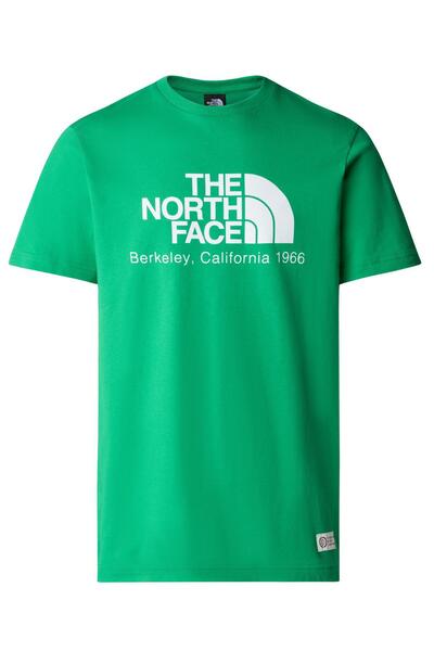 THE NORTH FACE تي شيرت رجالي من M Berkeley California - S/S Tee-In Scrap