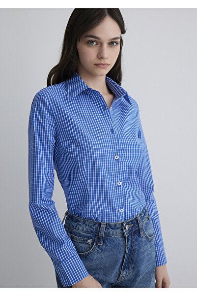 Mavi Cămașă Gingham Slim Fit / Slim Fit 1211225-83150