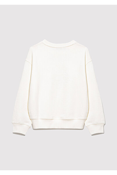 Mavi Cool Kids Baskılı Ekru Sweatshirt 7S10094-70057