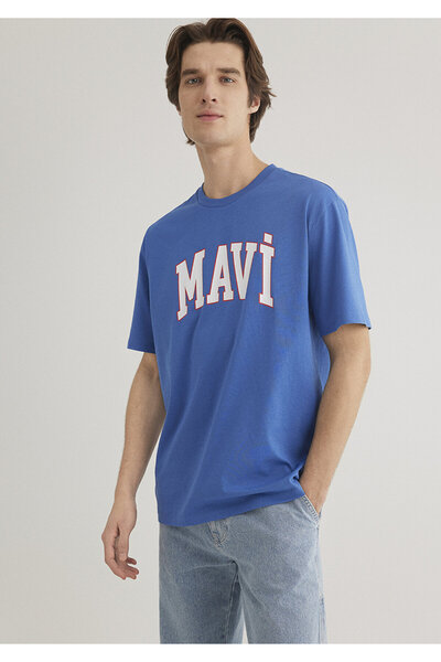 Mavi T-Shirt Loose Fit s potištěným logem 0611711-70895