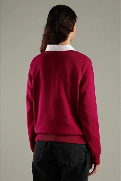 Tommy Hilfiger Mikina Script C-Nk WW0WW32413 Tmavomodrá Relaxed Fit