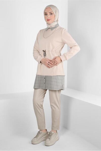 Alvina GÖMLEK YAKA TUNİK 44313