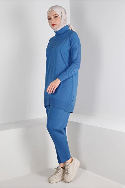 Alvina FISHERMAN'S COLLAR BASIC ΔΙΠΛΟ ΠΑΝΤΕΛΟΝΙ. ΣΕΤ ΠΛΕΚΤΟ 43216