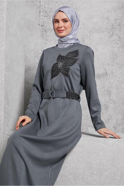 Alvina 45106 Model Belted Dress