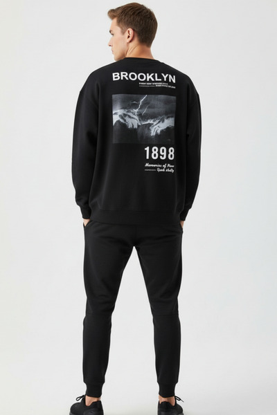 UNCİA OUTDOORS Unisex Oversize Εκτυπωμένο