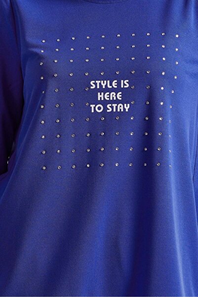 Alvina TAŞLI EŞOFMAN TUNİK 45442