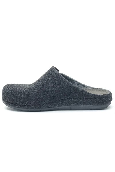 KOCAMANLAR Bento K-63-007 Home Slippers Orthopedic Men's Slippers Black