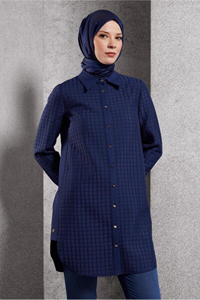 Alvina Quilted Patterned Tunic 45193