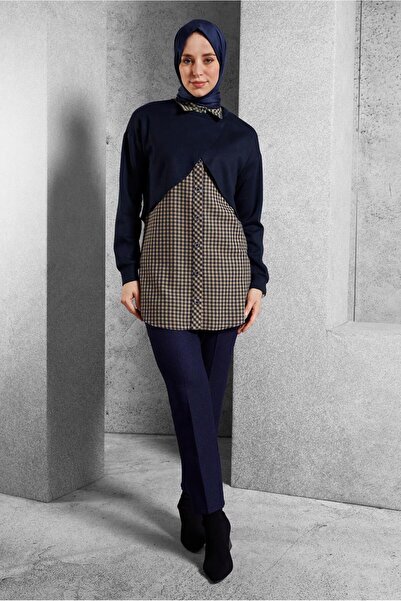 Alvina Πουκάμισο γιακά Διπλό Τουνίκ - 45247