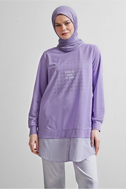 Alvina TAŞLI EŞOFMAN TUNİK 45442