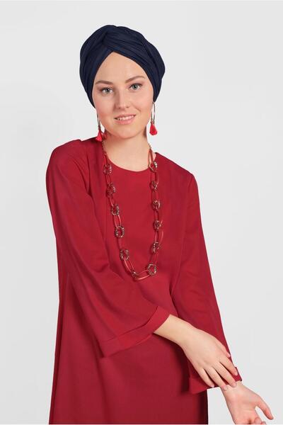 Alvina 4413 Model Asymmetrical Cut Loose Tunic