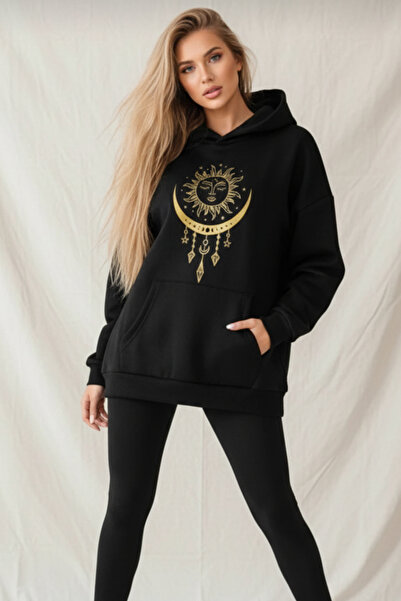 UNCİA OUTDOORS Unisex Oversize Εκτυπωμένο