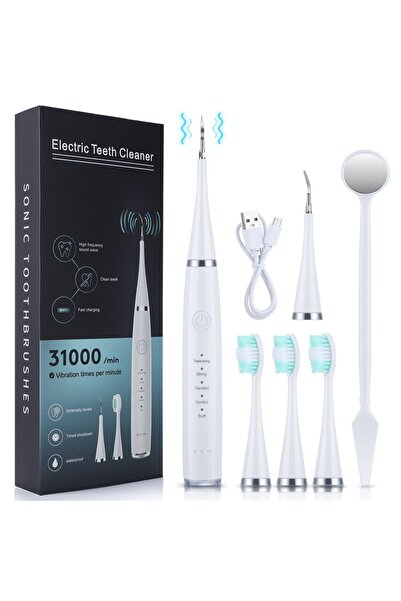 WellLuck 2-in-1 Dental Cleaning Set WellLuck, Toothbrush and Tartar Removal D...