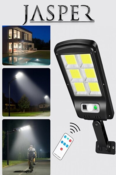 JASPER V-027 Solar Güneş Enerjili Kumandalı Hareket Sensörlü Aydınlatma
