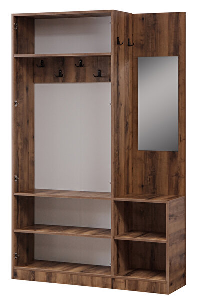 Setay Portmanto Polo Askılıklı Aynalı Portmanto Vestiyer Ayakkabılık