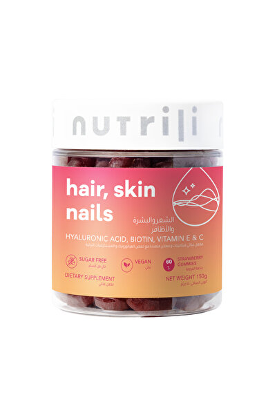 nutrili الشعر والبشرة والأظافر