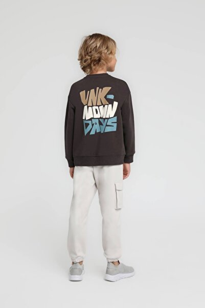 HAUSEkids Costum pentru băiat de 4-14 ani - maro