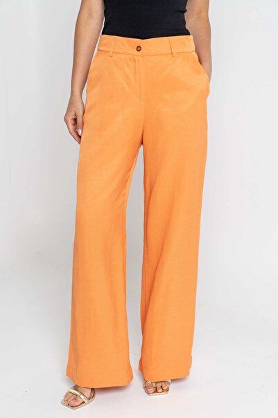 DALYDRESS Solid Wide-Leg Pants