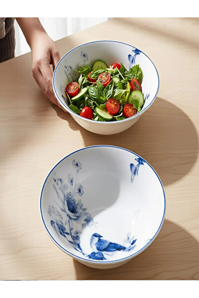 FAYA HOME Güral Porselen Suje 1891 Kuş Desen 6 Kişilik 24 Parça Yemek Takımı