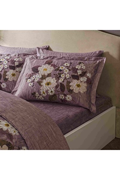 Linens Velour Pamuk Saten King Nevresim Takımı Pembe