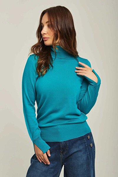 DALYDRESS Solid Long-Sleeve Top