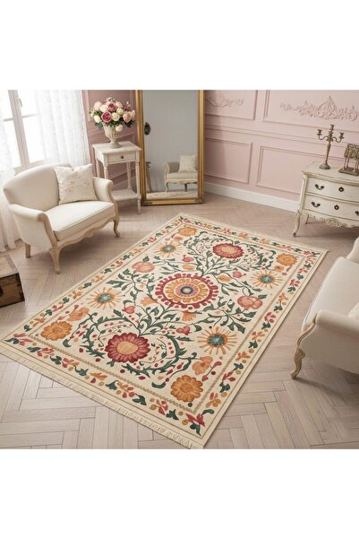 Markaev Güneş Bahçesi Kilim Dokuma Taban Halı 314 YNG