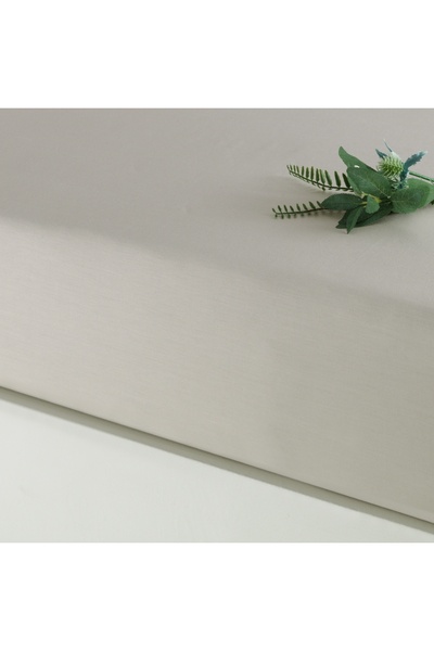 Linens ملاءة سرير قطنية ساتان مطاطية بمقاس كبير جداً من ميكس آند ماتش