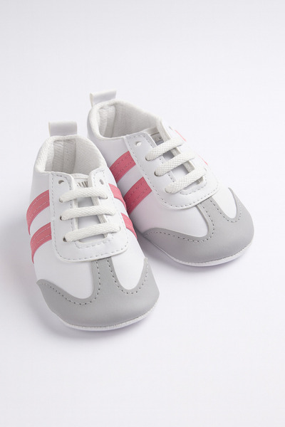 mia mia Bebek Anatomik Ve Kaydırmaz Taban Şık Spor Esnek İlk Adım Ayakkabısı 20-21 Numara