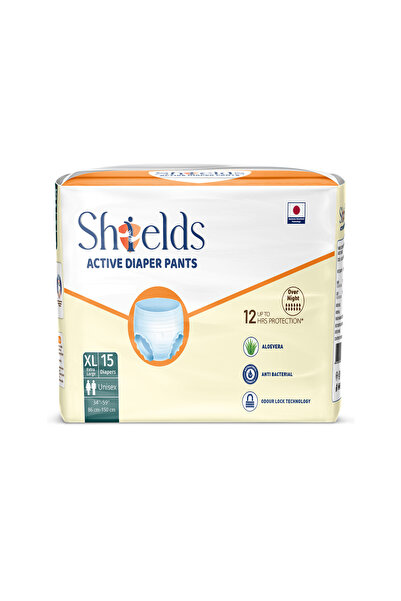 SHIELDS حفاضات نشطة للبالغين، سراويل قابلة للسحب، فائقة الامتصاص، مانعة للتسر...