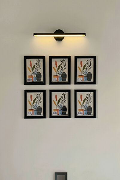 Wooden Factory Set of 6 15X21 Black Picture Frames – Modern and Stylish Designed Decorative Set