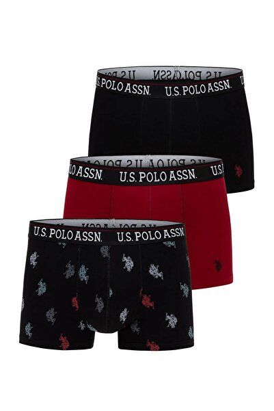 U.S. Polo Assn. Boxeri din 3 piese pentru bărbați
