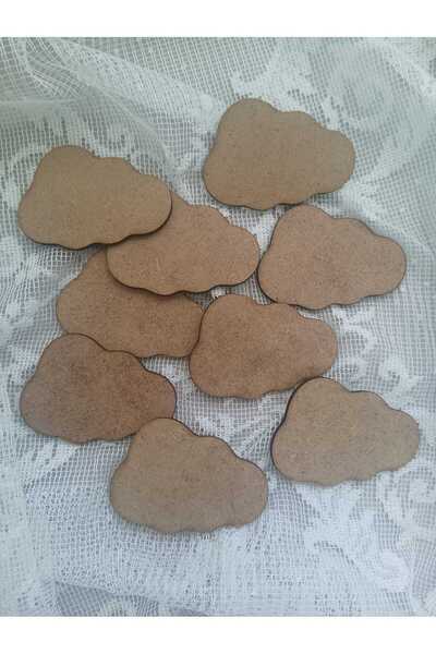 Şirin Lazer BOYANABİLİR HAM MDF DEKORATİF OBJE BULUT