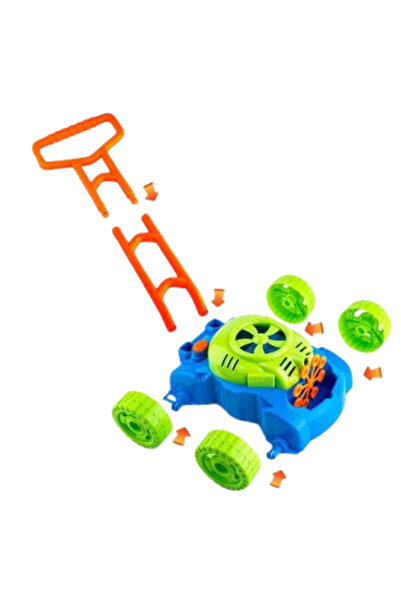 OEM Jucărie interactivă pentru copii, mașină de tuns iarba cu bule de săpun, soluție inclusă, 3+ ani