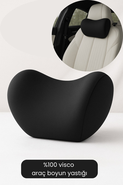 Viscomina Visco Ortopedik Boyun Yastıgı Oto Boyun Destek Yastıgı (1 ADET)