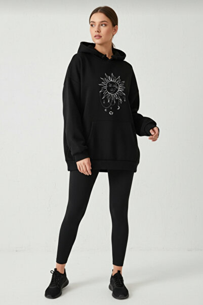 UNCİA OUTDOORS Unisex Oversize Εκτυπωμένο