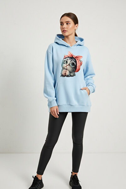 UNCİA OUTDOORS Φούτερ Unisex με στάμπα με κουκούλα