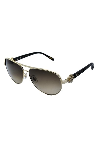 Chopar Schc26S 61 0300 Stras Stone Gold Brown Degreda Sunglasses