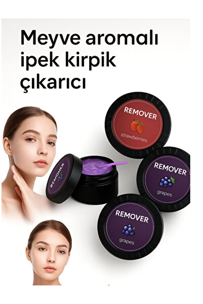 Peony Lash Ipek Kirpik Çıkartıcı Krem Göz Yakmaz Antialerjik Meyve Kokulu 15 ...