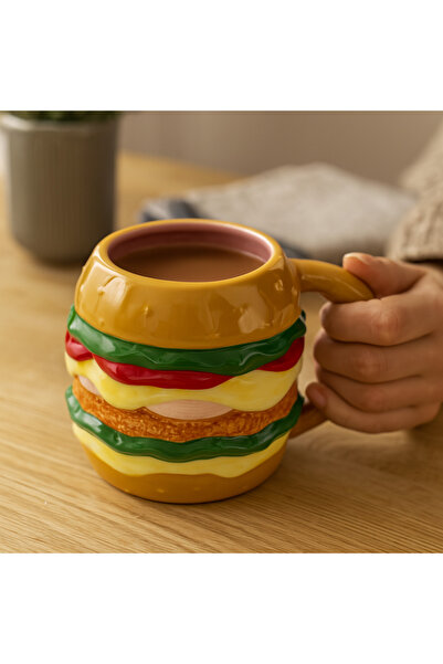 Flying Tiger Copenhagen Burger Şekilli Kupa